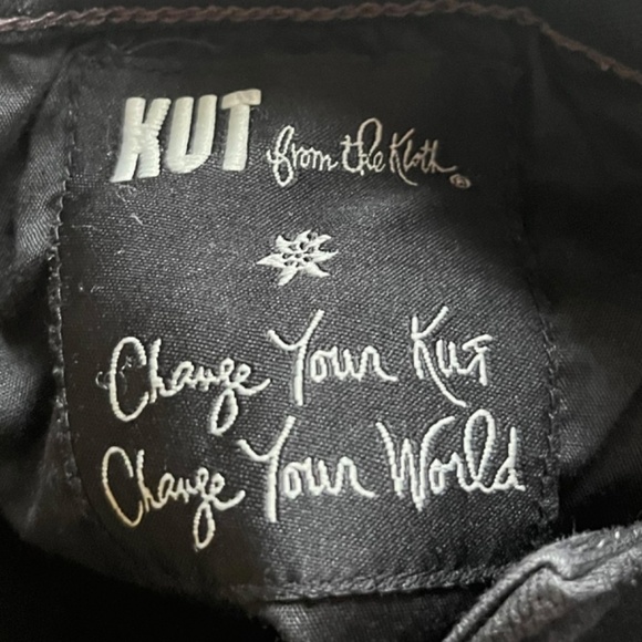 Kut from the Kloth Farrah Baby Bootcut Size 4 Black NWT - Picture 11 of 16